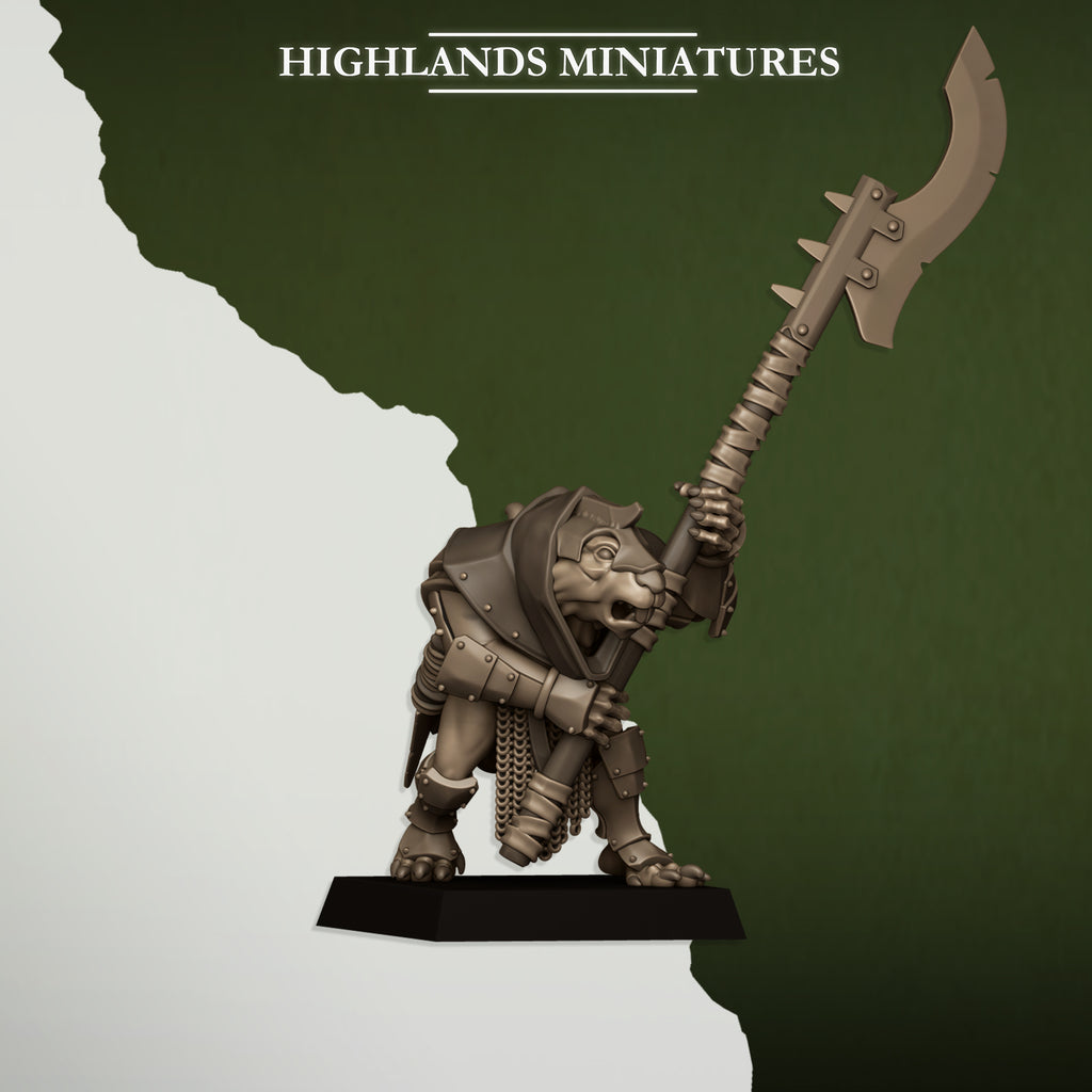 Vermin Vanguard with Two Handed Weapons.