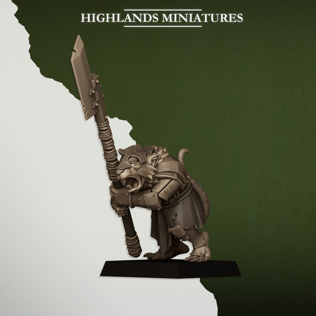 Vermin Vanguard with Two Handed Weapons.