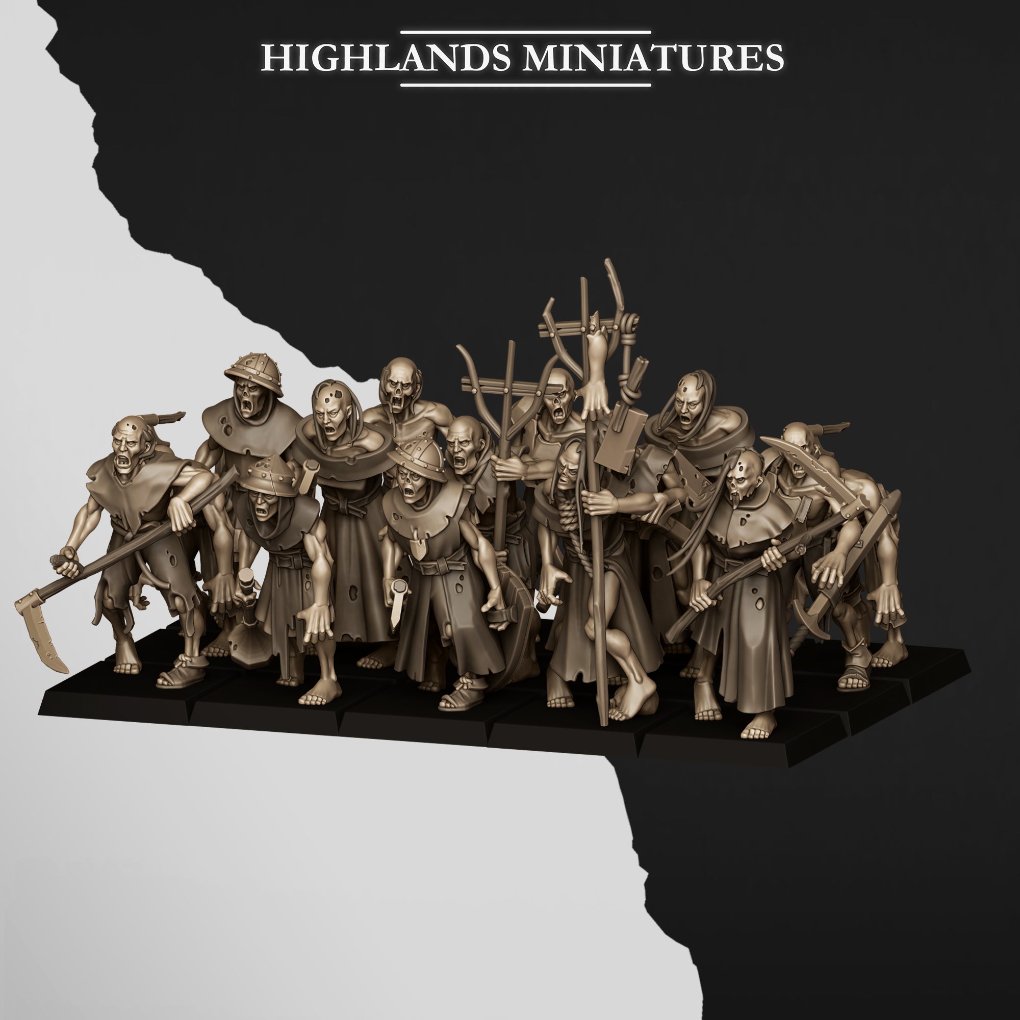 Zombies - Highlands Miniatures
